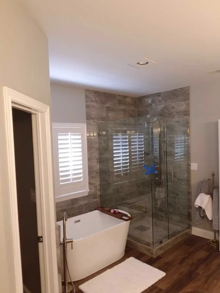 Contemporary Bathroom Renovation by SLM General Contractors, LLC - Photo 11