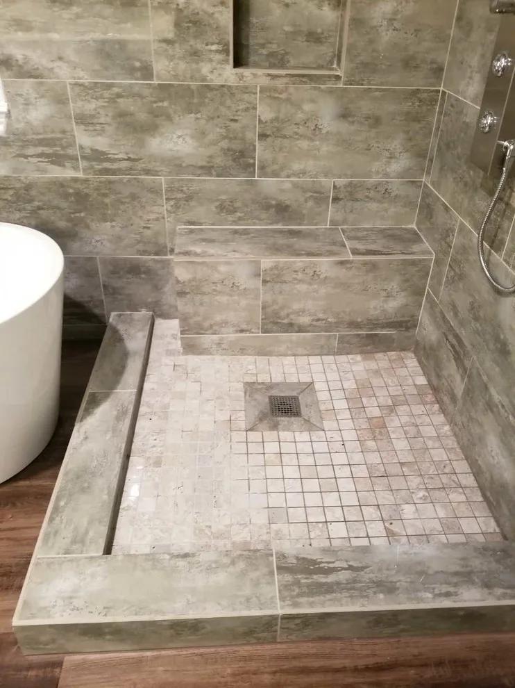 Contemporary Bathroom Renovation by SLM General Contractors, LLC - Photo 8