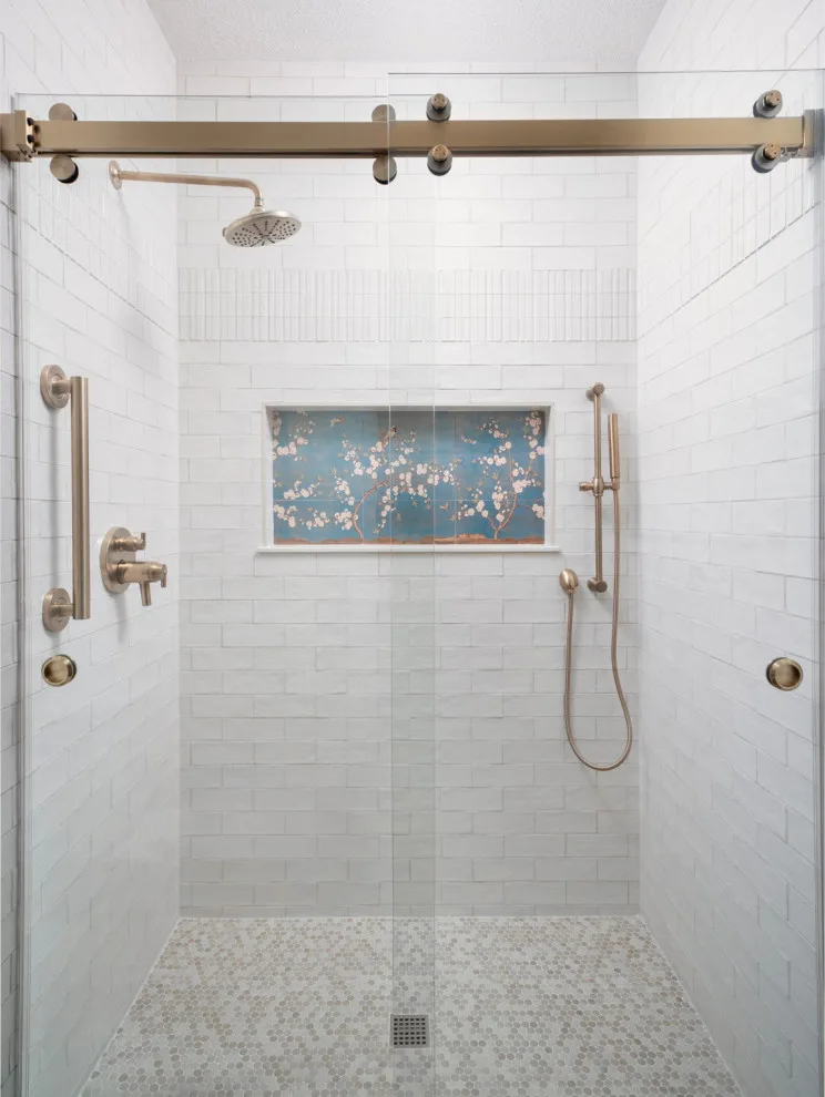 Contemporary Bathroom Renovation by BDM Construction Inc. - Photo 2