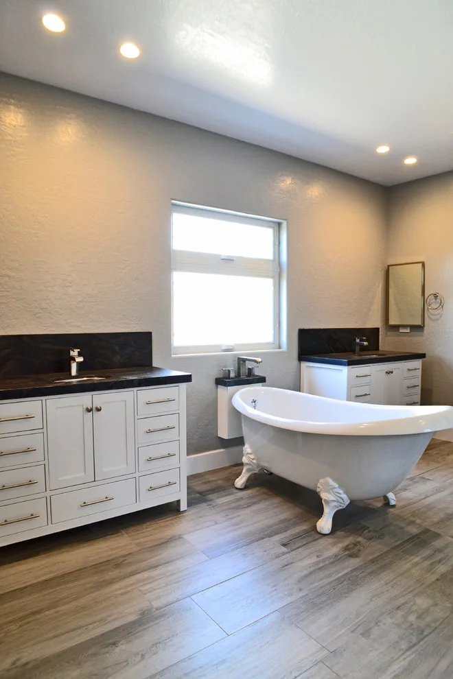 Contemporary Bathroom Renovation by AFR Construction - Photo 5