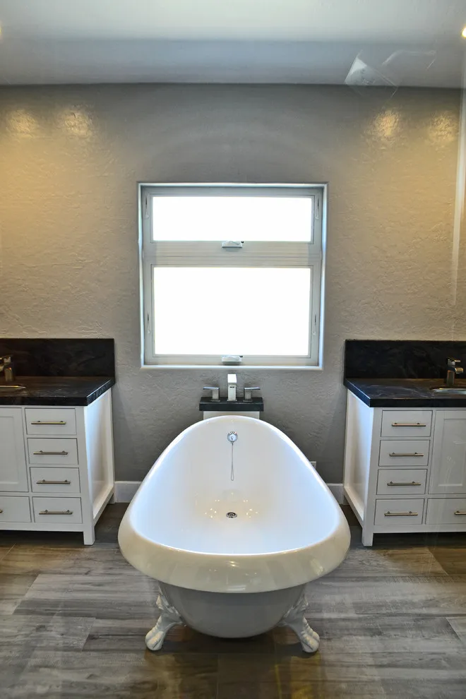 Contemporary Bathroom Renovation by AFR Construction - Photo 12