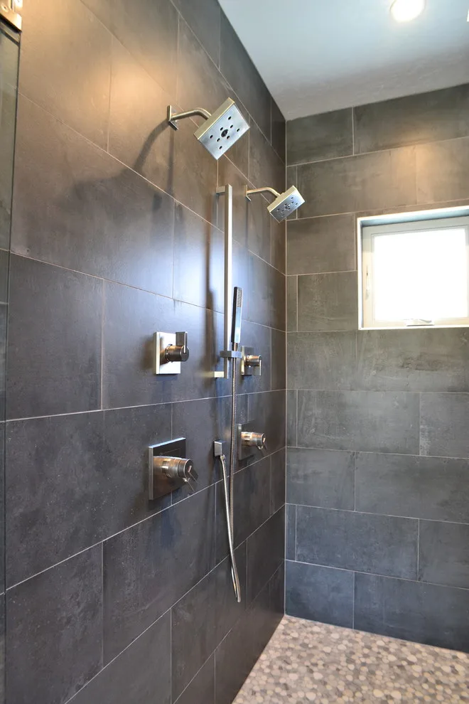 Contemporary Bathroom Renovation by AFR Construction - Photo 22