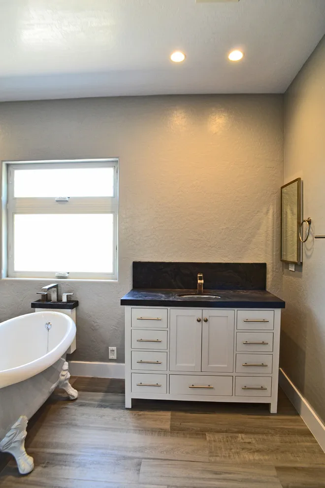 Contemporary Bathroom Renovation by AFR Construction - Photo 23