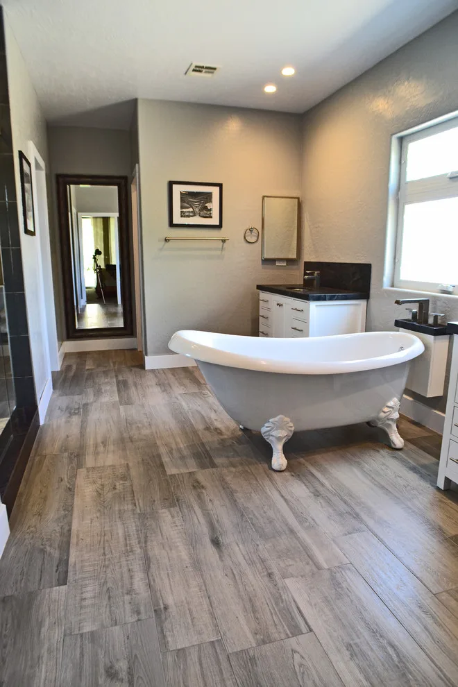 Contemporary Bathroom Renovation by AFR Construction - Photo 32
