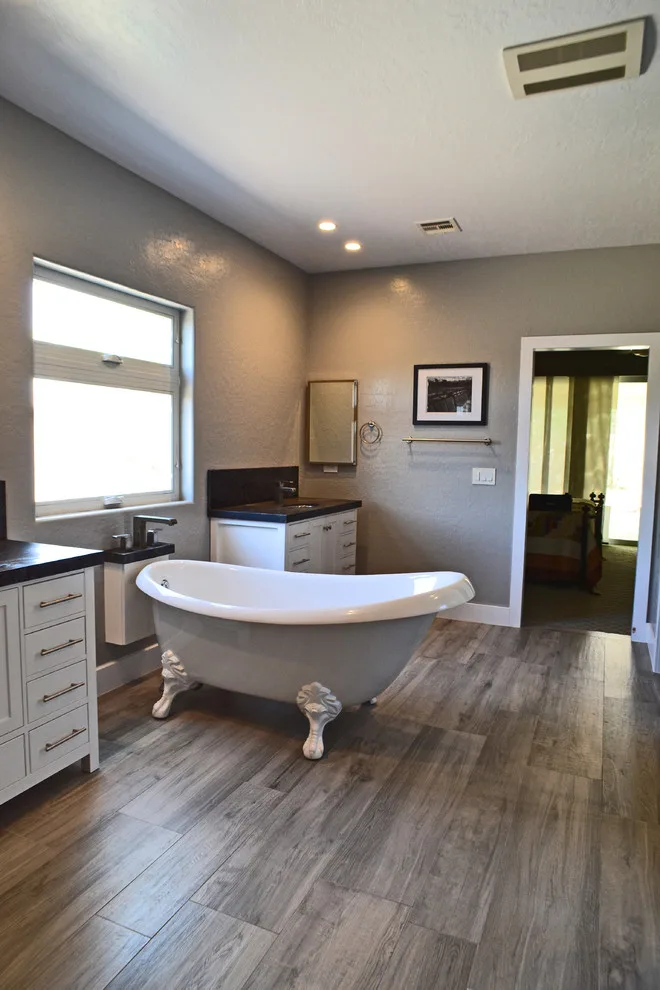 Contemporary Bathroom Renovation by AFR Construction - Photo 20