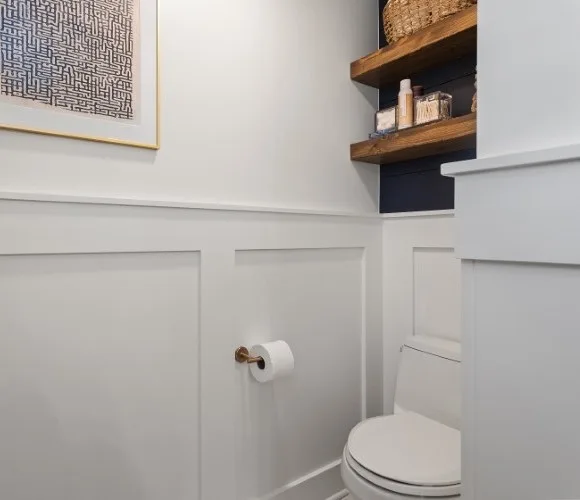Contemporary Bathroom Remodel by Casino Co. Renovations - Photo 9
