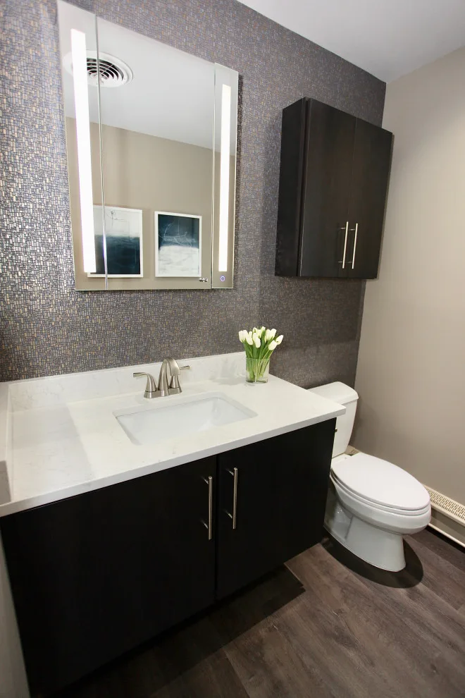 Contemporary Restrooms by Booher Remodeling Company - Photo 2