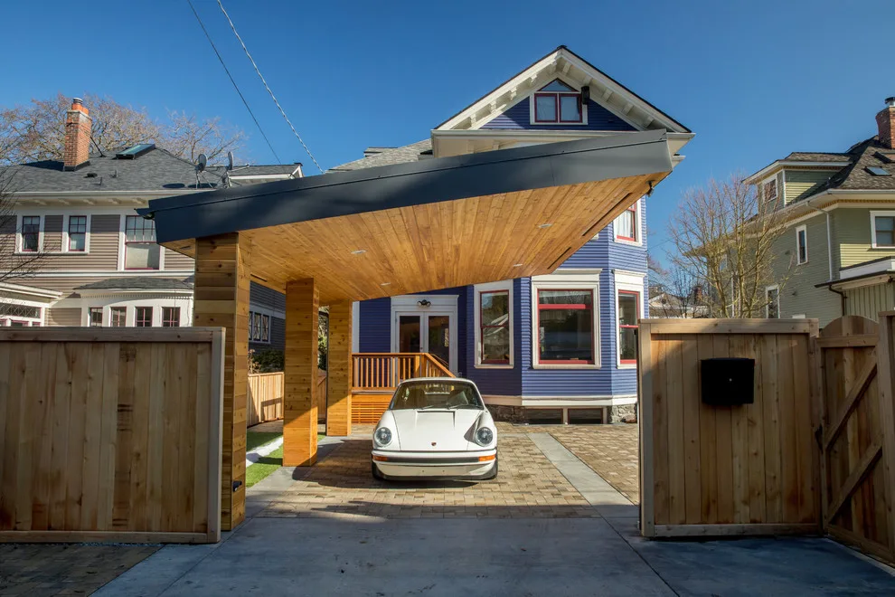 Contemporary Carport by Gaspar's Construction - Photo 9