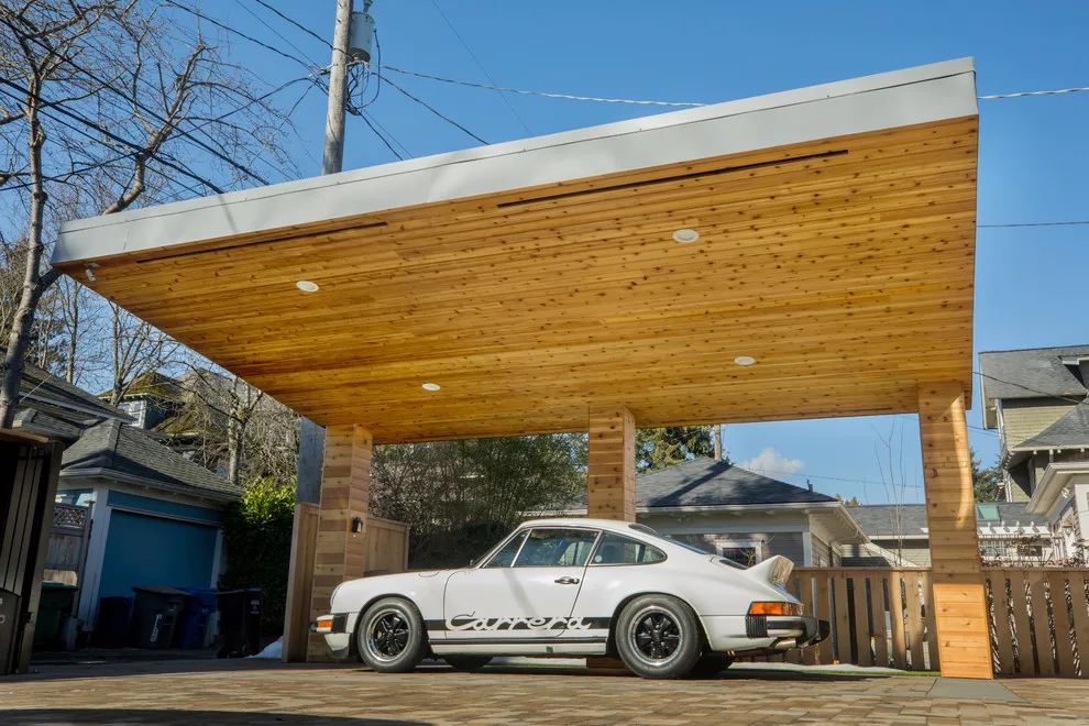 Contemporary Carport by Gaspar's Construction - Photo 14