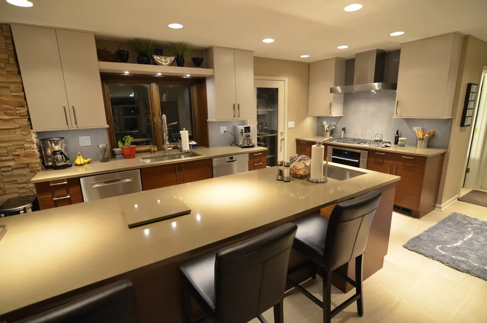 Contemporary Elegant Kitchen in Wheaton, IL by Adam Hartig by Adam Hartig - Photo 6