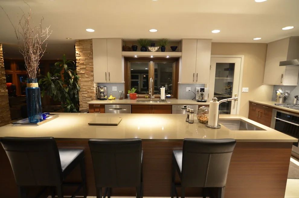 Contemporary Elegant Kitchen in Wheaton, IL by Adam Hartig by Adam Hartig - Photo 2