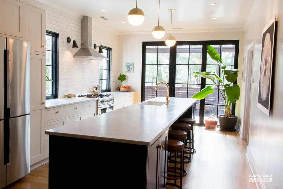 Contemporary Stylish Kitchen by Sustainable Solutions Of VA - Photo 8