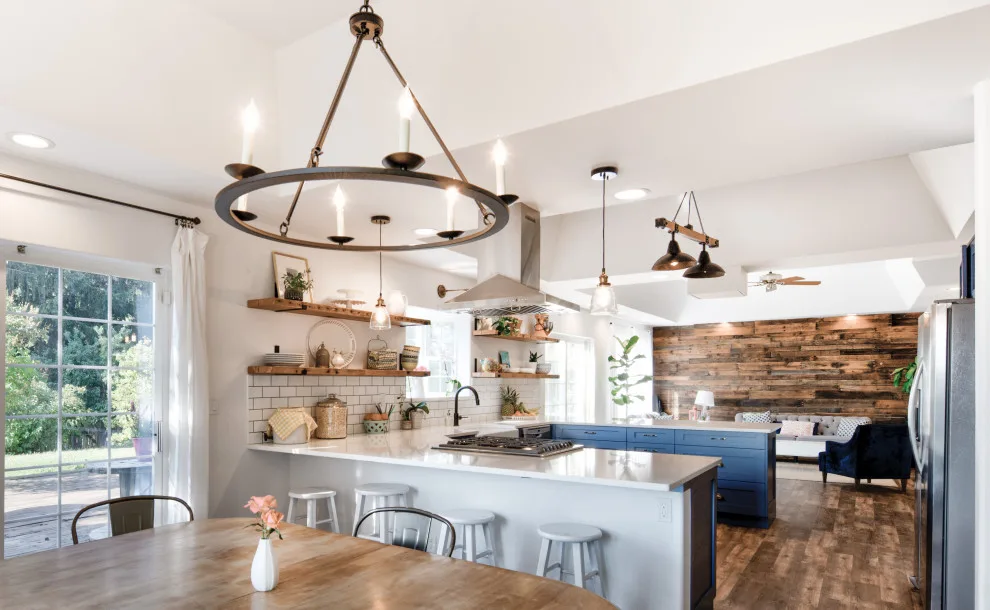 Contemporary Rustic Kitchen by Ealy Construction - Photo 2