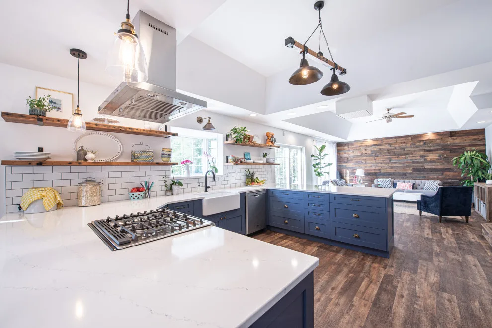 Contemporary Rustic Kitchen by Ealy Construction - Photo 7