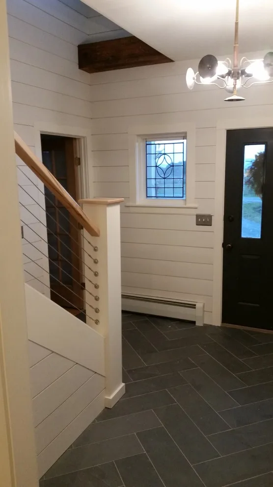 Contemporary Farmhouse Renovation by Re-Modern Homes Inc/All Aspects Tile And Carpentry - Photo 5