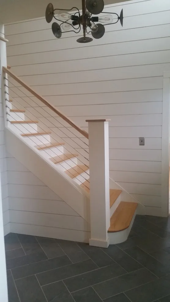 Contemporary Farmhouse Renovation by Re-Modern Homes Inc/All Aspects Tile And Carpentry - Photo 3