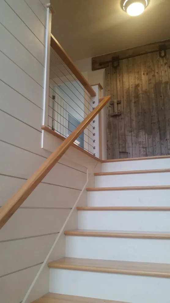 Contemporary Farmhouse Renovation by Re-Modern Homes Inc/All Aspects Tile And Carpentry - Photo 7