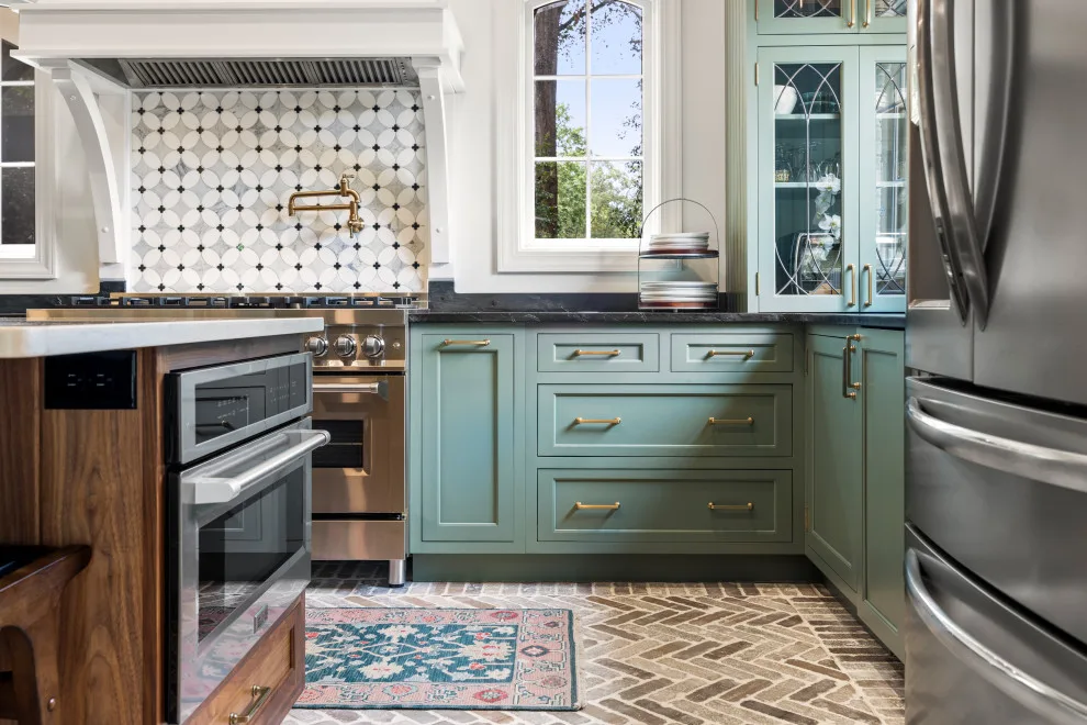 Contemporary French Rural Kitchen by Owners Choice Construction - Photo 9