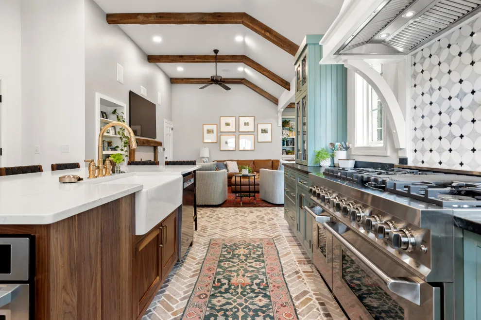 Contemporary French Rural Kitchen by Owners Choice Construction - Photo 3