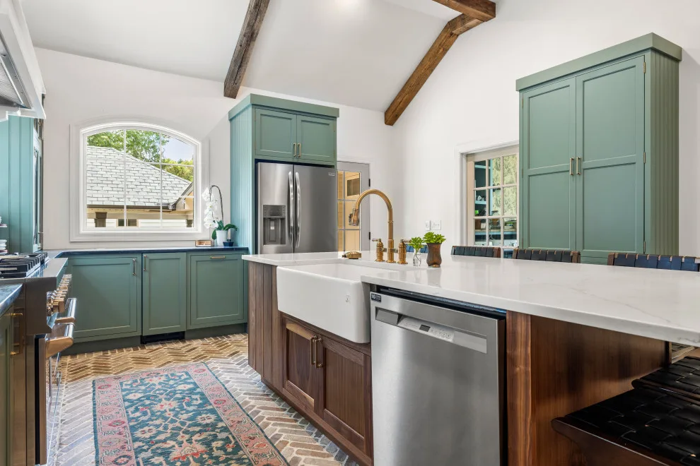 Contemporary French Rural Kitchen by Owners Choice Construction - Photo 8