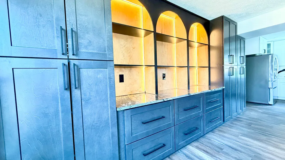 Contemporary Kitchen and First Floor Remodel by MSH Signature Home Improvements - Photo 4