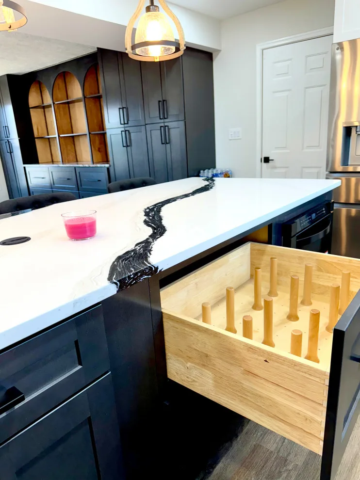 Contemporary Kitchen and First Floor Remodel by MSH Signature Home Improvements - Photo 7