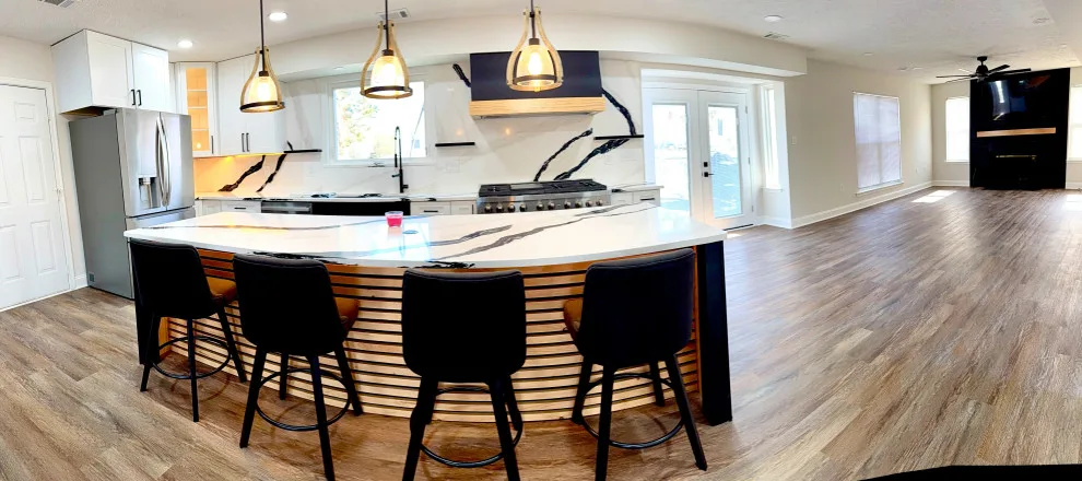 Contemporary Kitchen and First Floor Remodel by MSH Signature Home Improvements - Photo 9