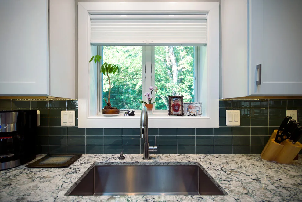 Contemporary Kitchen and Living Space by Cornerstone Remodeling, LLC - Photo 3