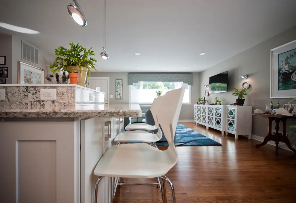 Contemporary Kitchen and Living Space by Cornerstone Remodeling, LLC - Photo 21