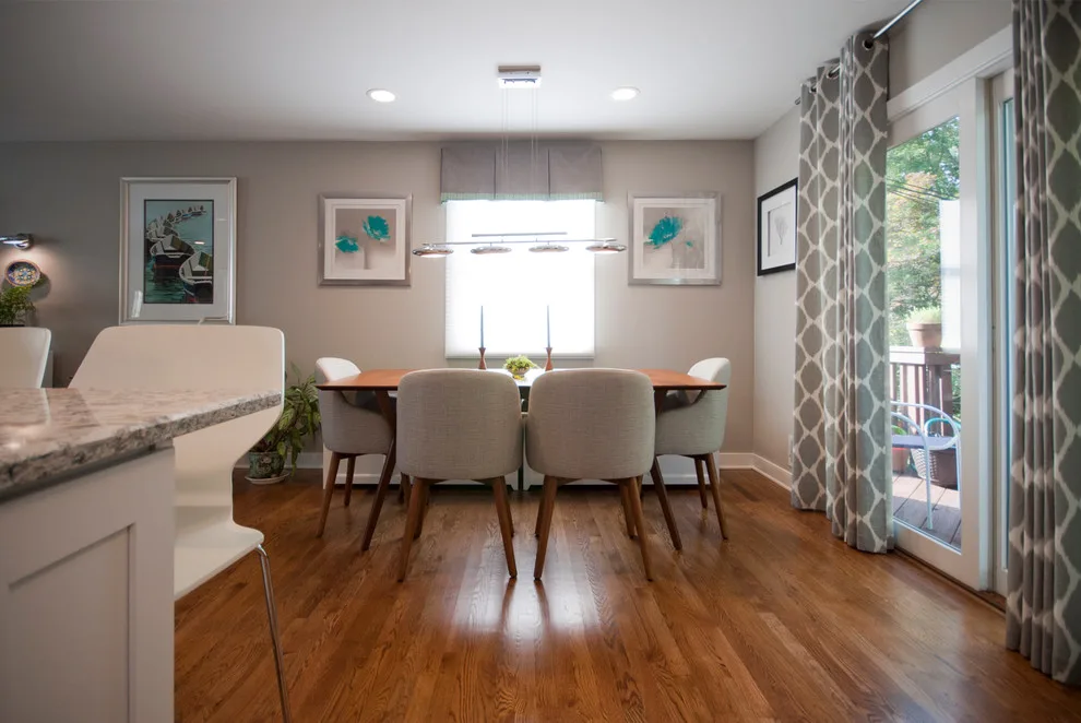 Contemporary Kitchen and Living Space by Cornerstone Remodeling, LLC - Photo 22