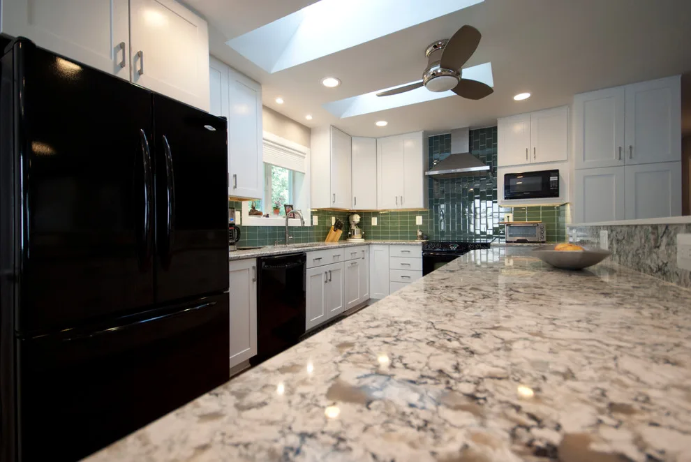 Contemporary Kitchen and Living Space by Cornerstone Remodeling, LLC - Photo 8