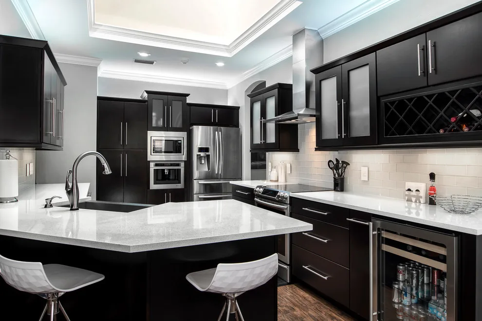 Contemporary Culinary Space Revamp by Robinson Renovation & Custom Homes, Inc. - Photo 4