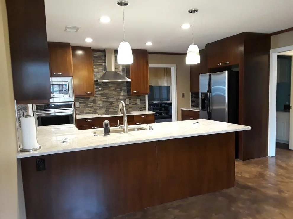 Contemporary Kitchen Renovation by SLM General Contractors, LLC - Photo 43