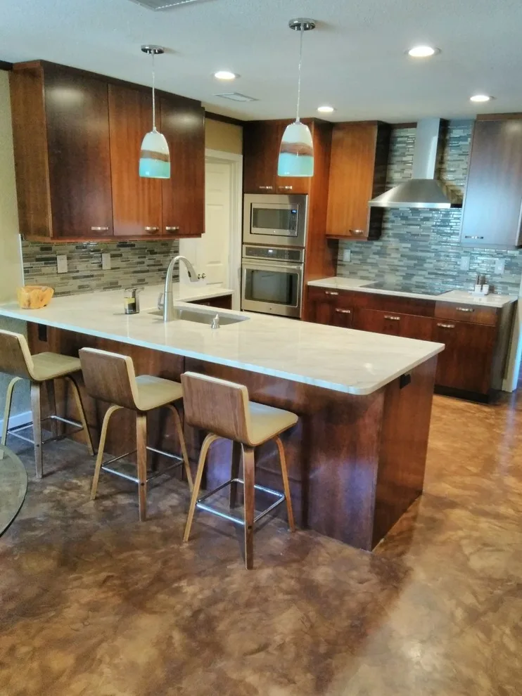 Contemporary Kitchen Renovation by SLM General Contractors, LLC - Photo 8