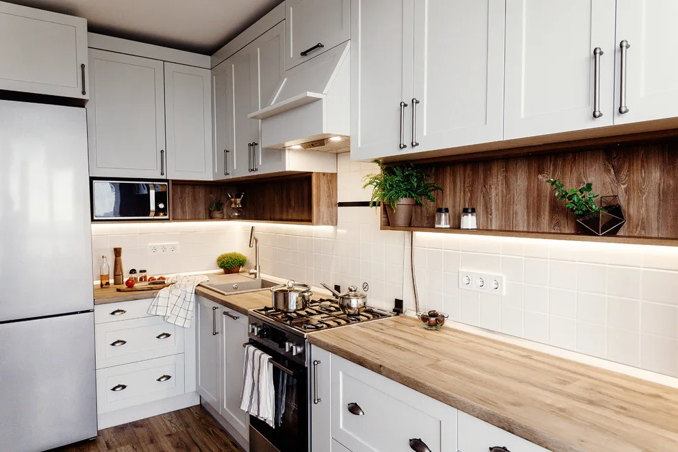 Timber Highlighted Kitchen by Kitchen Master Design & Remodeling LLC - Photo 13