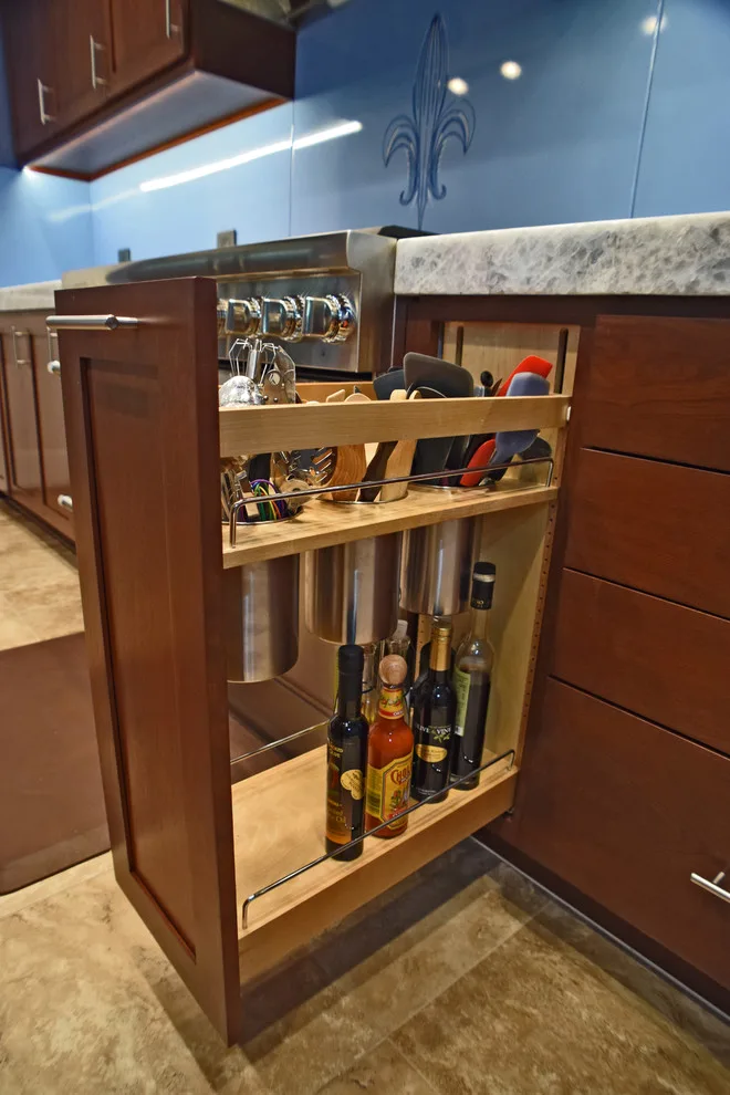 Contemporary Kitchen with Illuminated Granite Counters by AFR Construction - Photo 30