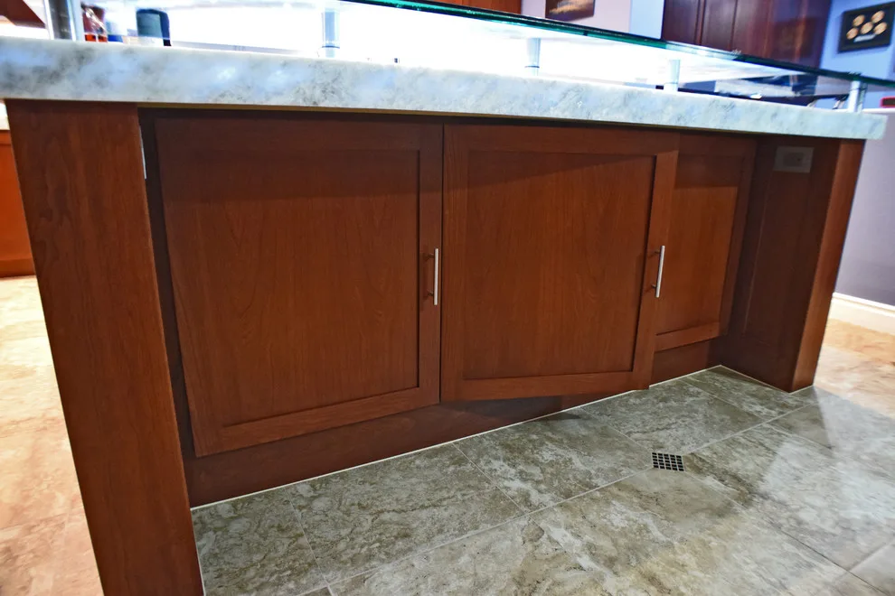 Contemporary Kitchen with Illuminated Granite Counters by AFR Construction - Photo 19