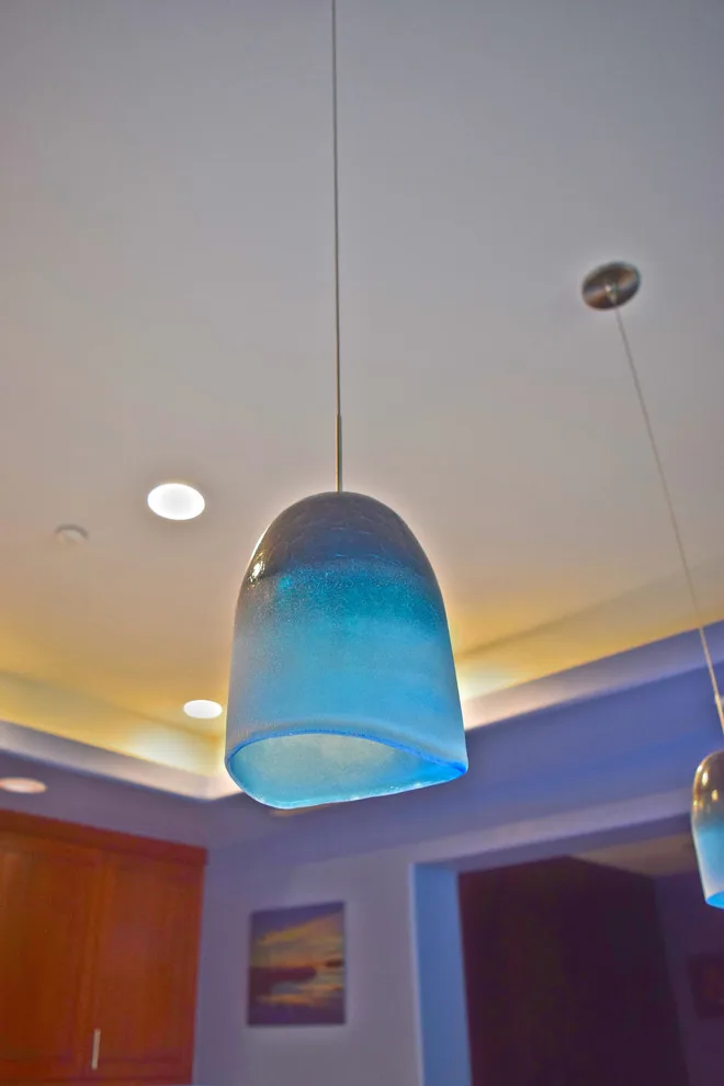 Contemporary Kitchen with Illuminated Granite Counters by AFR Construction - Photo 28