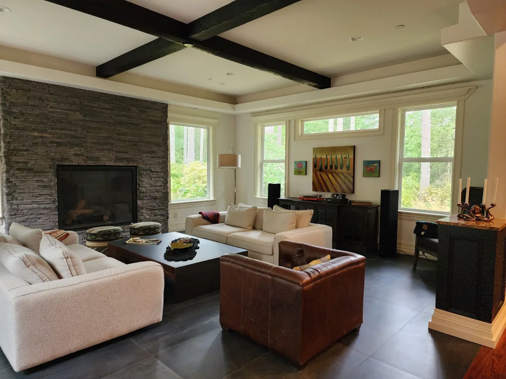Contemporary Living Room Makeover by Gesang Remodeling - Photo 3