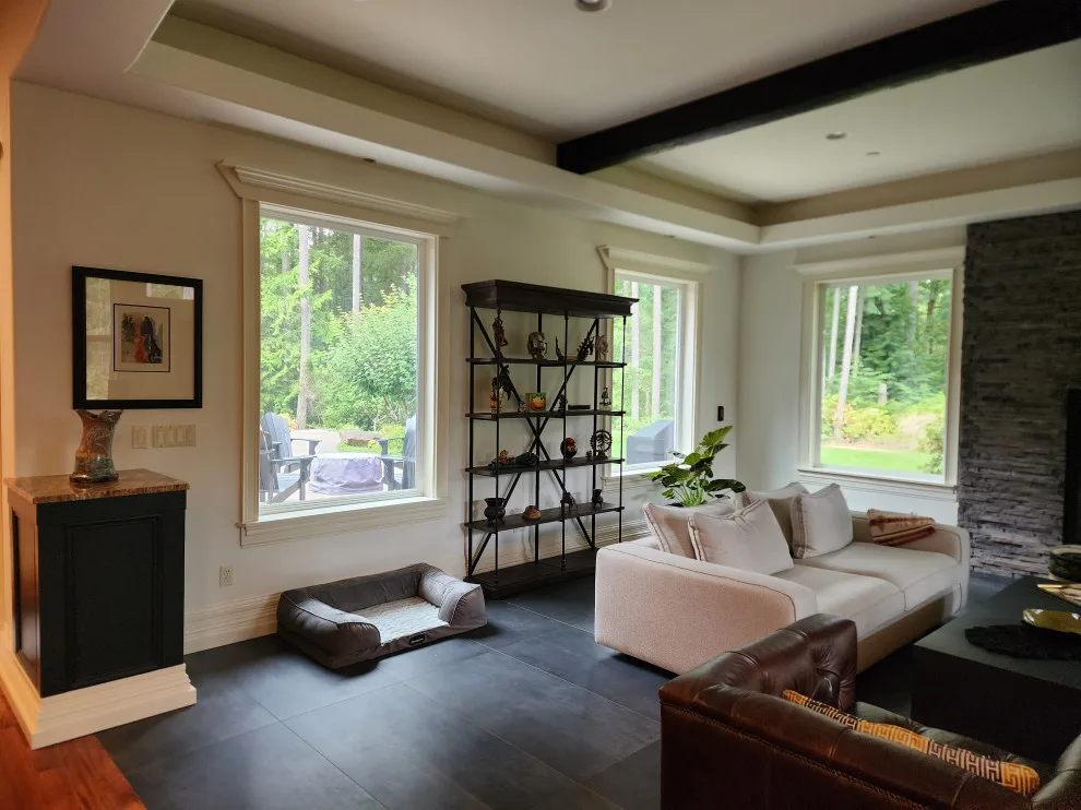 Contemporary Living Room Makeover by Gesang Remodeling - Photo 5