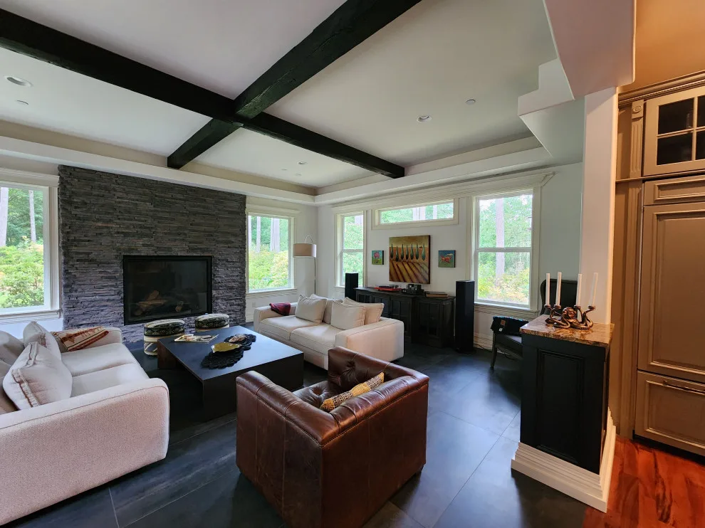 Contemporary Living Room Makeover by Gesang Remodeling - Photo 6