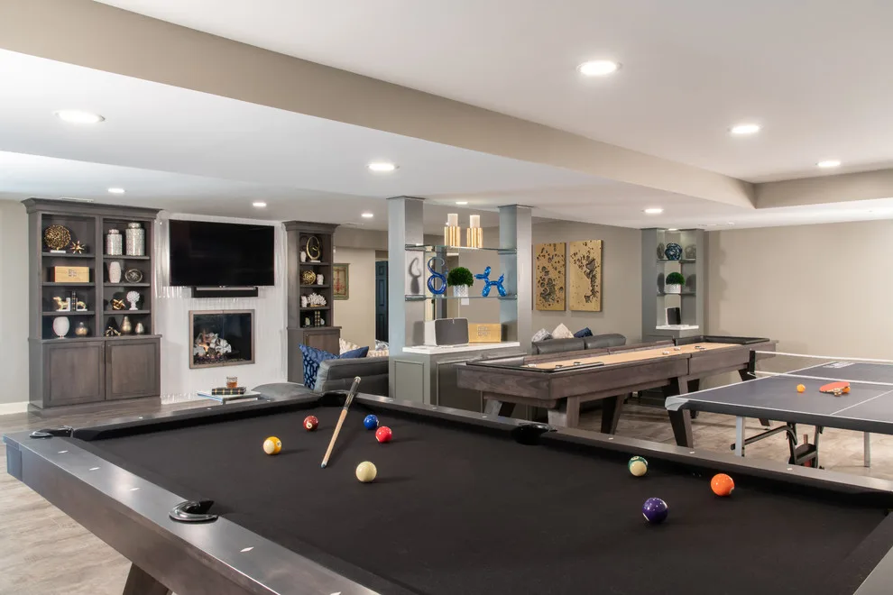 Contemporary Basement in Creve Coeur by Liston Design Build - Photo 17