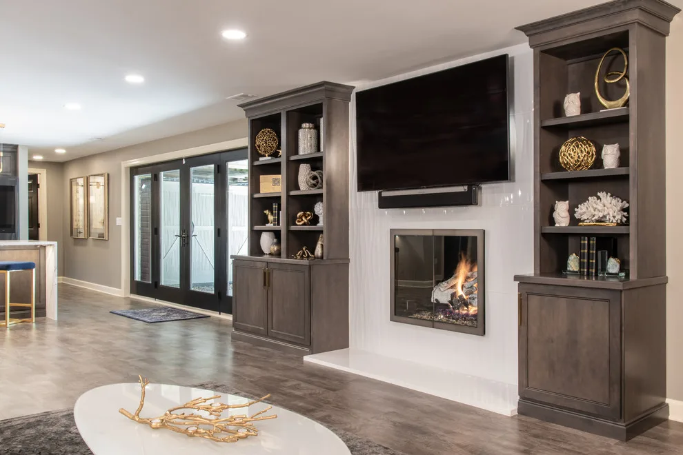 Contemporary Basement in Creve Coeur by Liston Design Build - Photo 13