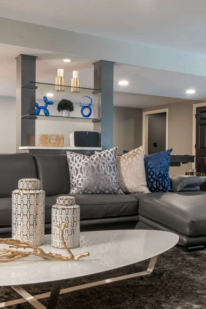 Contemporary Basement in Creve Coeur by Liston Design Build - Photo 18