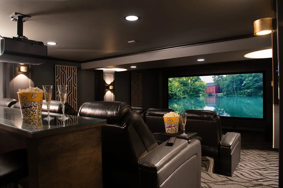 Contemporary Basement in Creve Coeur by Liston Design Build - Photo 7