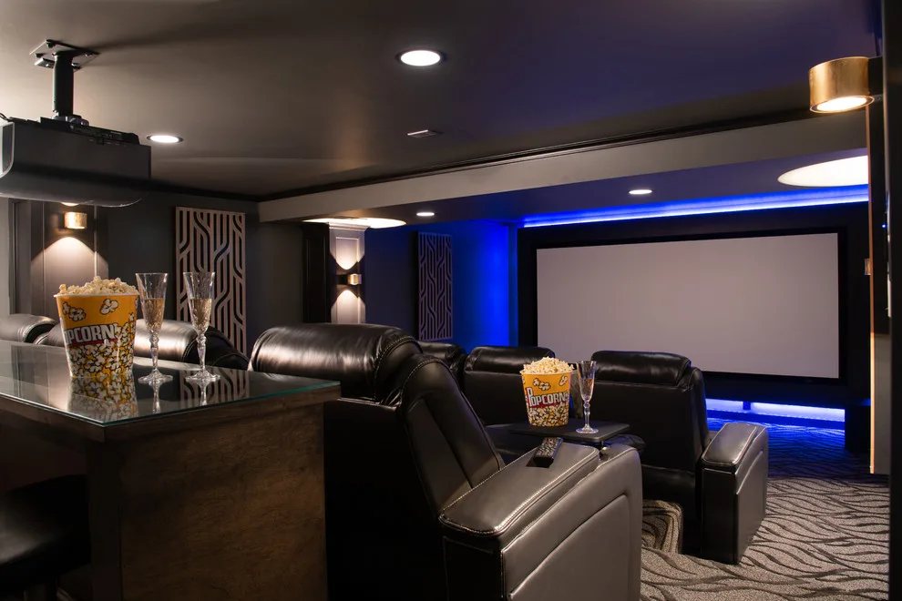 Contemporary Basement in Creve Coeur by Liston Design Build - Photo 9