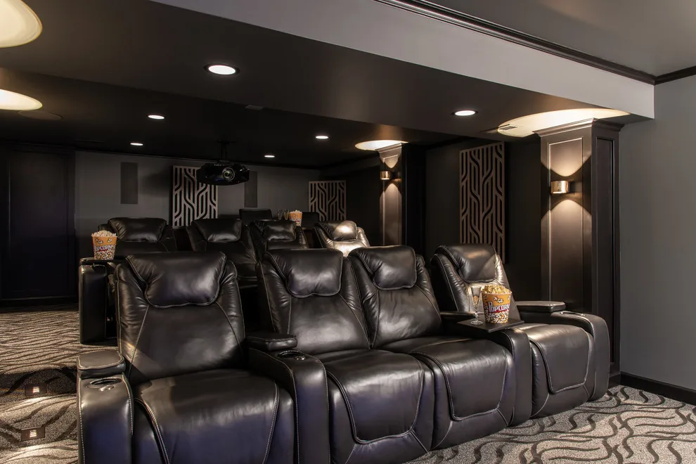 Contemporary Basement in Creve Coeur by Liston Design Build - Photo 12