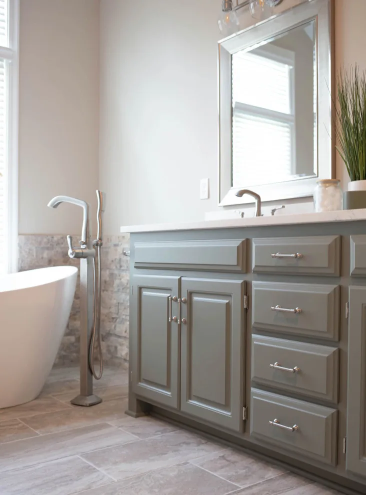 Contemporary Spa-like Bathroom Oasis by Bryan Casey Construction LLC - Photo 16