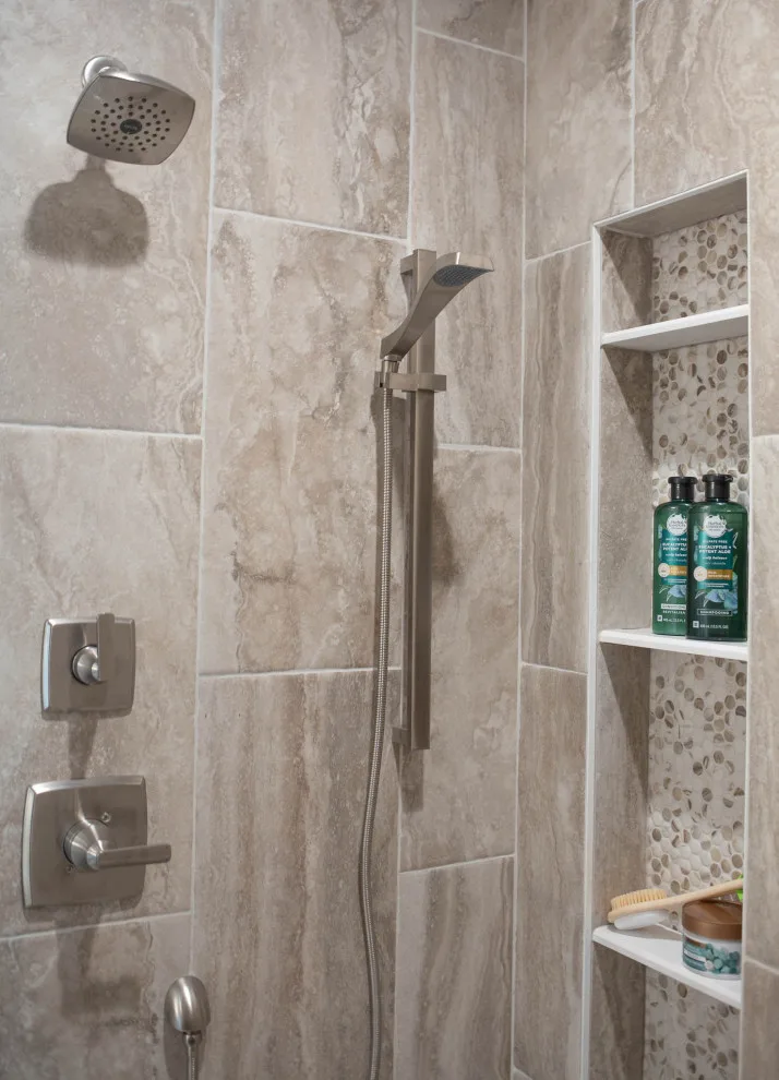 Contemporary Spa-like Bathroom Oasis by Bryan Casey Construction LLC - Photo 12