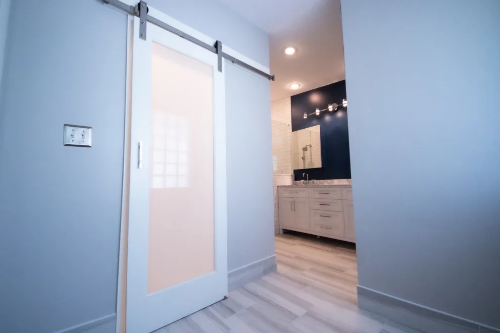 Navy Wall in the Master Bathroom by Bryan Casey Construction LLC - Photo 2